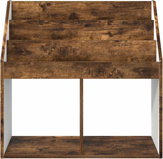 Bücherregal Boden Braun 72.5x29.5x69cm