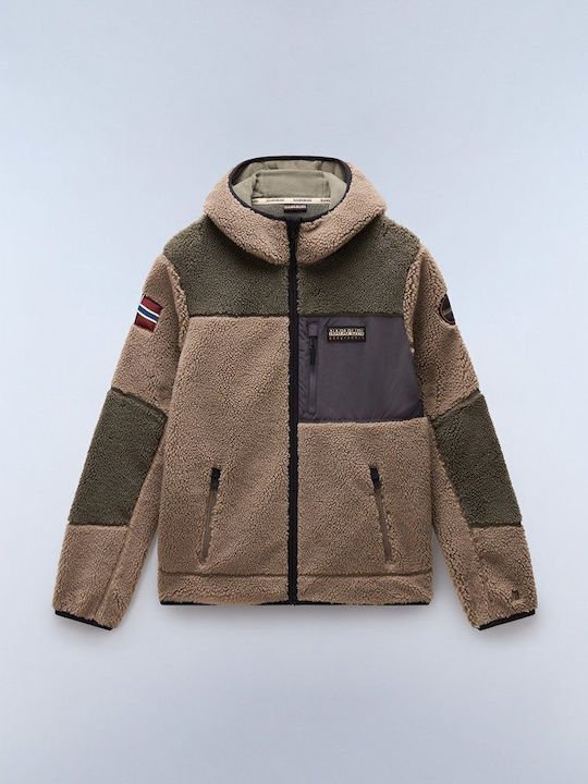 3 Cb Jacke Braun