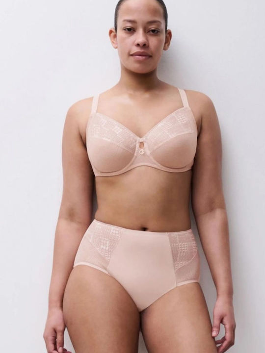 Bra without Padding Underwire Pink