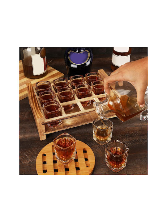 Belle Vous Shot Glasses made of Glass 60ml 12pcs