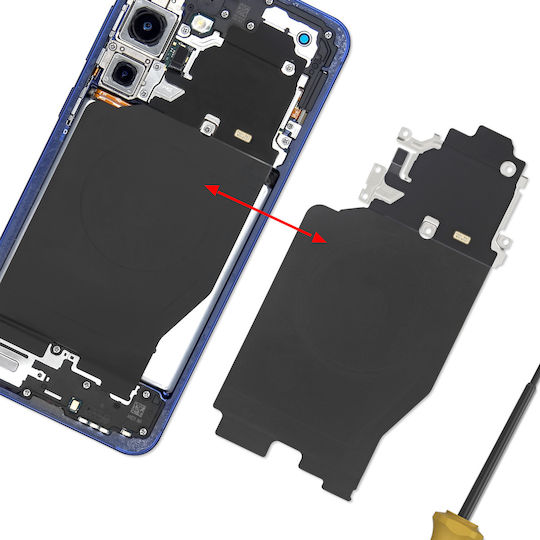Samsung Nfc Antenna Module Galaxy S25 Plus Repair Stable Network Signal Black