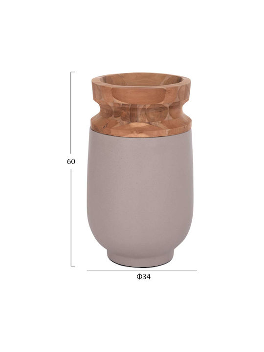 Decorative Vase Brown
