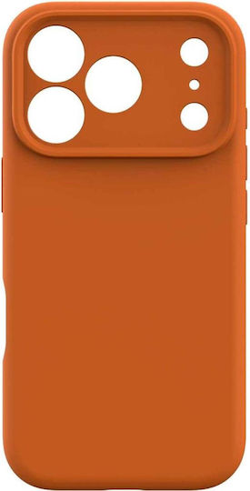 Spacecase Umschlag Rückseite Silikon Orange (iPhone 17 Pro)