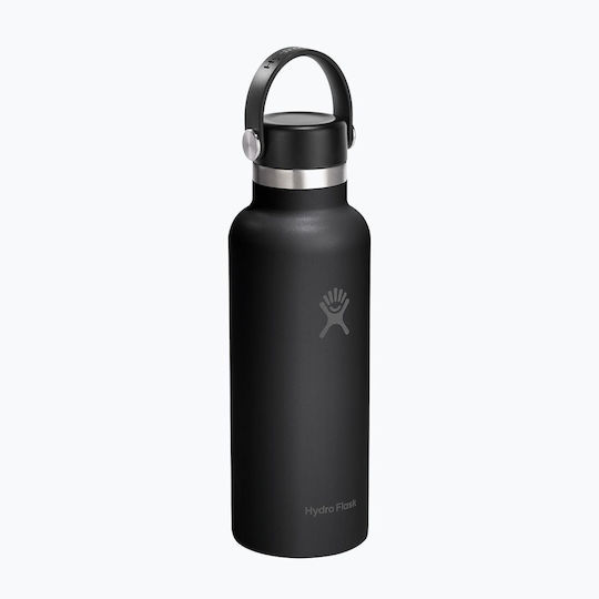 Hydro Flask Bottle Thermos Stainless Steel 532ml Black