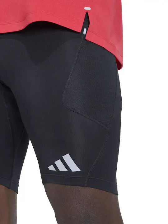 adidas Adi 365 Ανδρικό Αθλητικό Κολάν Κοντό Μαύρο