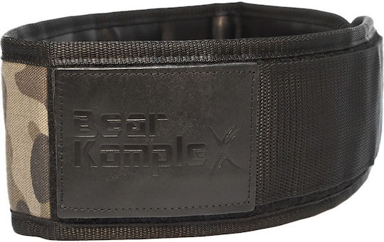 Bear Komplex Apex Premium Leder Camouflage Klettverschluss Gewichthebergürtel