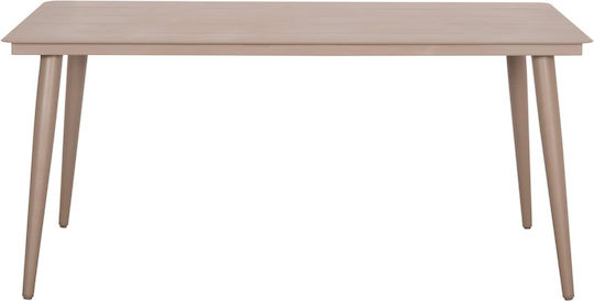 Маса Алуминиево Стабилна CAPPUCCINO 160x90x78бр
