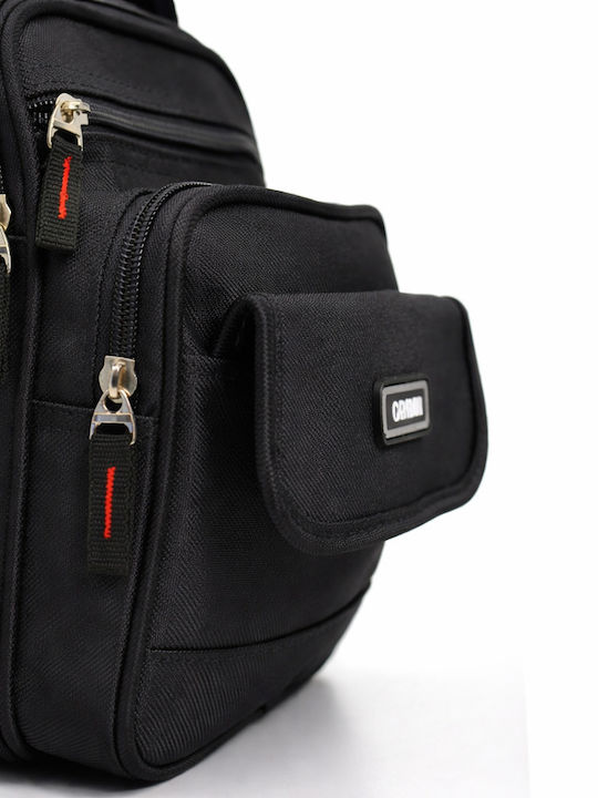 Geantă pentru bărbați De umăr / tip crossbody Neagră