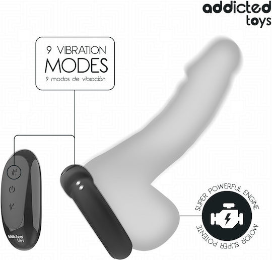 Addicted Toys Δονούμενο Δαχτυλίδι Πέους Σιλικόνης