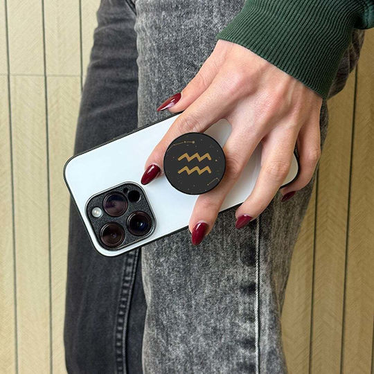 Sonique Pop Socket Κινητού Zodiac Series Aquarius