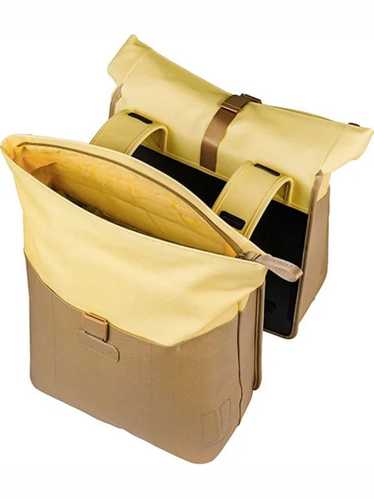 Basil Vive Rack Bag Bicycle Bag Double Beige DD279989