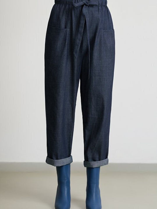 Women's Jean Trousers in Relaxed Fit Blue