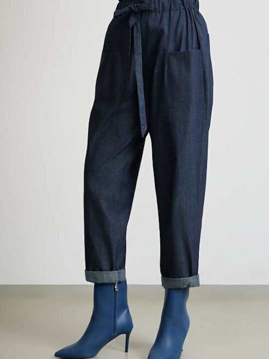 Women's Jean Trousers in Relaxed Fit Blue