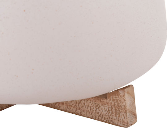 HomeMarkt Γλάστρα Τσιμεντένια Λευκό 27x26εκ.