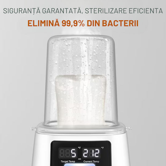 Inco Încălzitor Digital De Biberon Cu Funcție De Păstrare A Sticlei Pentru Bebeluși