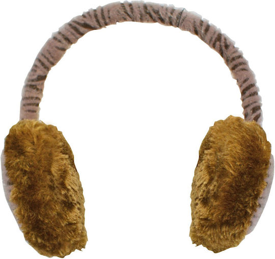 Γυναικείο Earmuff Πλεκτό σε Μπεζ χρώμα