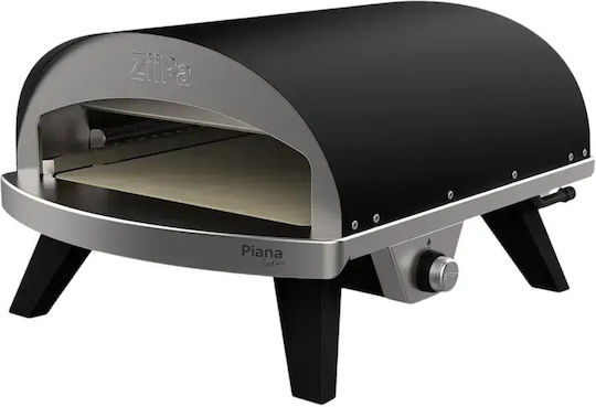 Ziipa Pizza Oven LPG 55.7x71x39cm Black