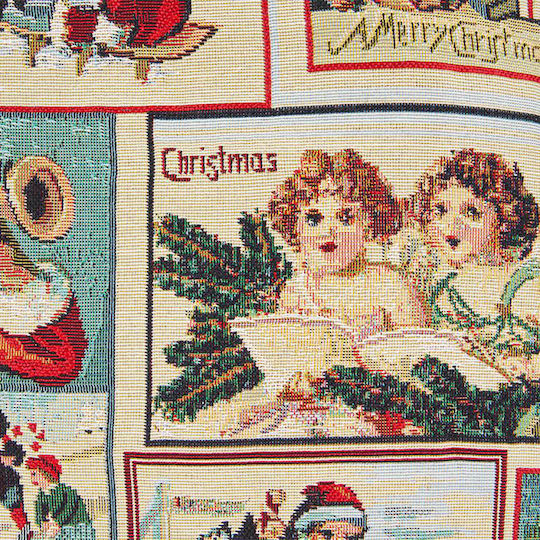 Signare Decorative Pillow Case 45x45cm Christmas Santa