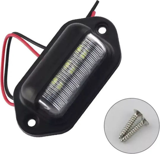 Светлини за регистрационната табела LED 2W 12V Универсален 2бр