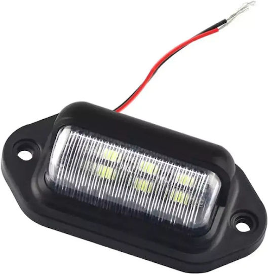 Светлини за регистрационната табела LED 2W 12V Универсален 2бр