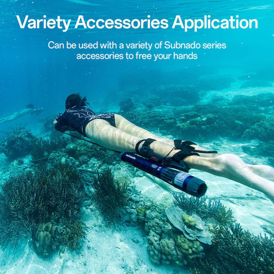 Waydoo Subnado Lite Underwater Scooter With Maximum Speed 5.04km/h Battery Autonomy 50min And Weight 1.4kg