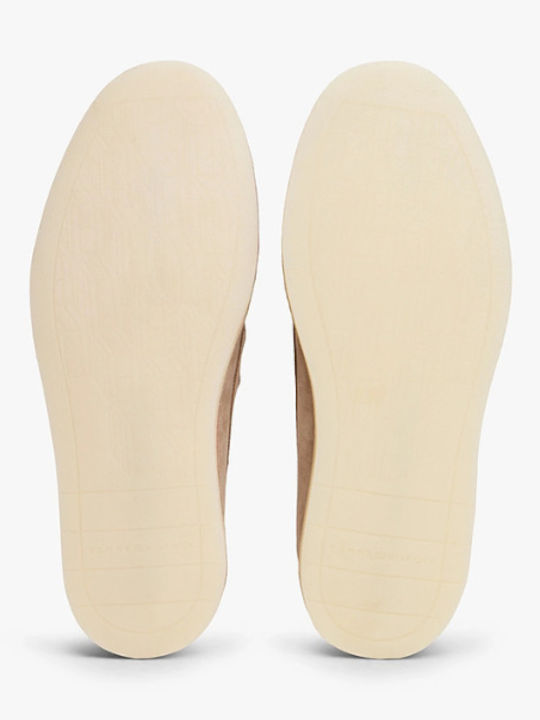 Men's Suede Loafers Beige
