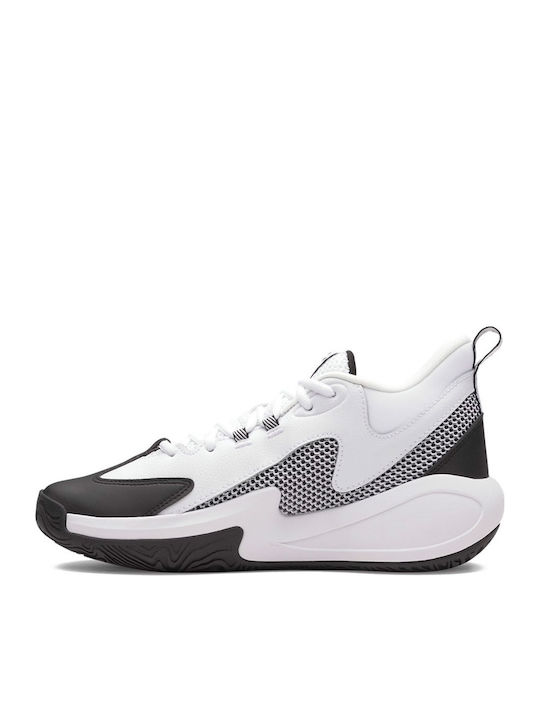 Curry 3Z 25 Χαμηλά Μπασκετικά Παπούτσια Λευκά