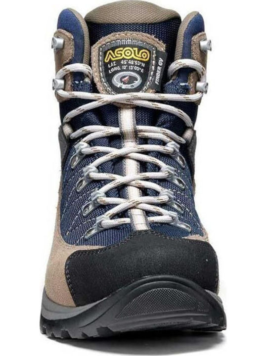 Asolo Finder Gv Ml Women's Waterproof Hiking Shoes with Gore-Tex Membrane Blue