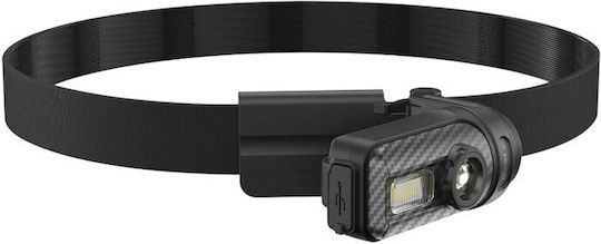 Head Lanternă De Tip Cască LED IPX4 Cu Luminozitate Maximă 500 Lumen