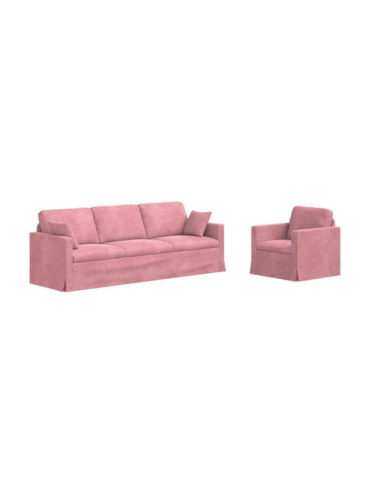 Set de Sufragerie Scaun cu 3 locuri și fotoliu