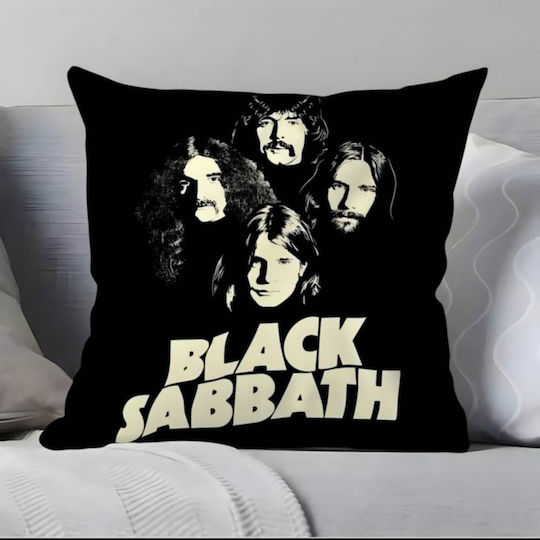 Μαξιλαροθήκη Στάμπα Black Sabbath 30 X 30 Pillowcase Black Sabbath Print 30 X 30 Molfs