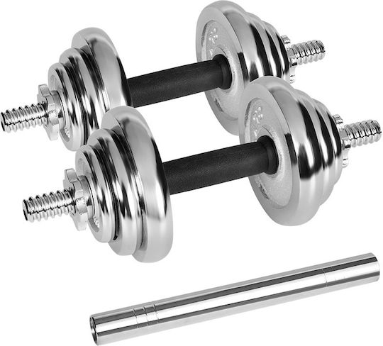 Rebel Rebel Hantelset mit Stange Gesamtgewicht 20kg im Fall
