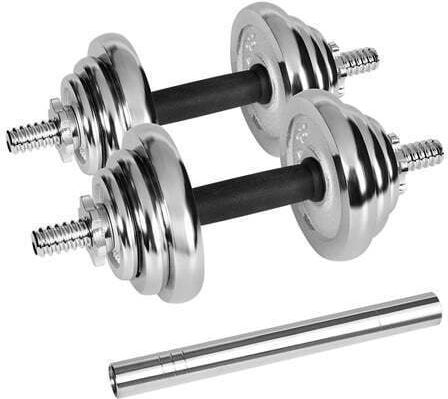 Rebel Rebel Hantelset mit Stange Gesamtgewicht 20kg im Fall