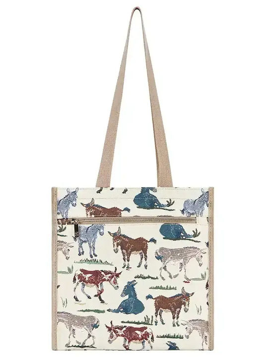 Signare Shopper Bag Happy Donkey