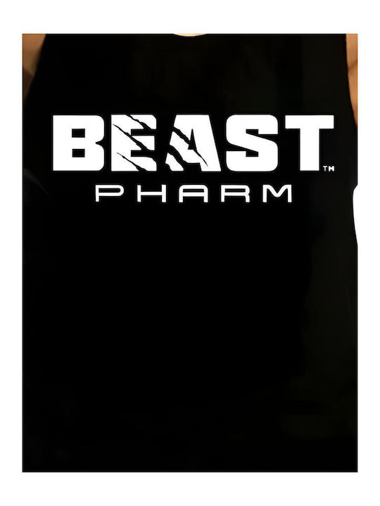 Herren Stringer Tank Top Beast Pharm Arn304 Schwarz