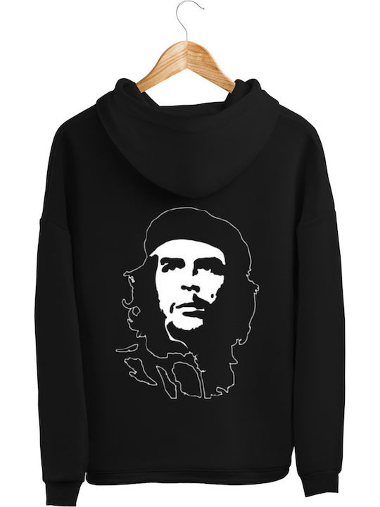 Суитшърт Щампа Че Гевара Hood920 Черен