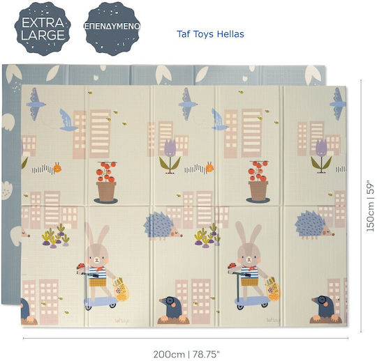 Taf Toys Urban Garden Activity Play Mat for Newborns