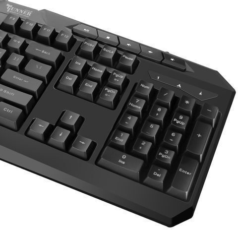 Swissten Gaming Πληκτρολόγιο με RGB φωτισμό (Αγγλικό US)