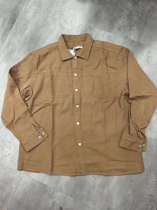 Long-sleeved Shirt Beige