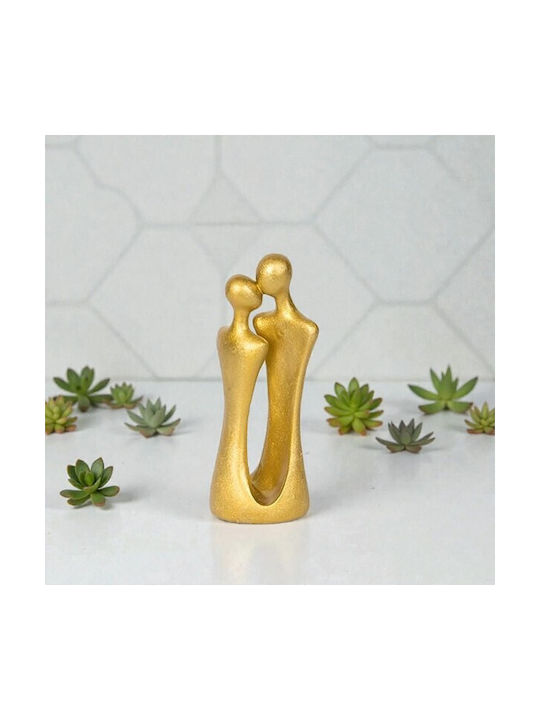 Διακοσμητικο Γλυπτο Ζευγαρι Χρυσο 6x4x16cm 13987 752-27111 Διακοσμητικο Γλυπτο Ζευγαρι Χρυσο 6x4x16cm 13987 752-27111