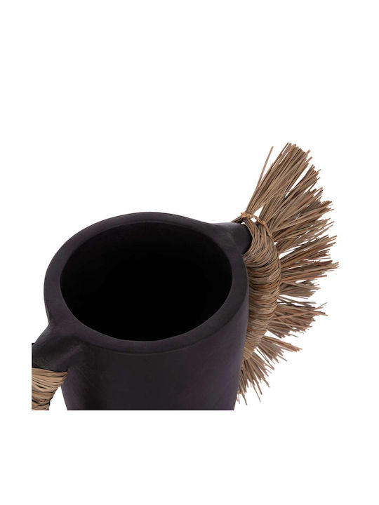 Freebox Decorative Vase Black 64x22x38cm