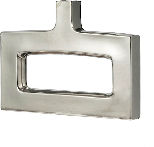 Artekko Διακοσμητικό Βάζο Silber Key Silber 30.5x5.1x41.5cm 1Stück