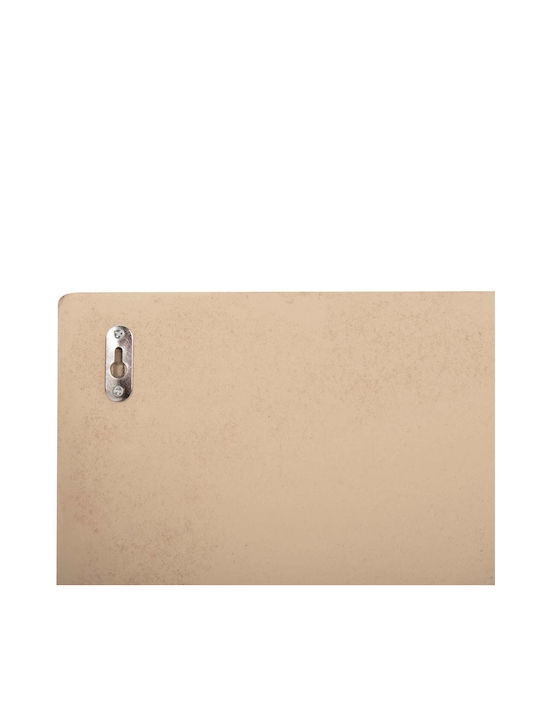 Πινακας Τετραγωνος Fb94520 Mdf Μπεζ Χρωμα 80x4 Πάχος X80υεκ