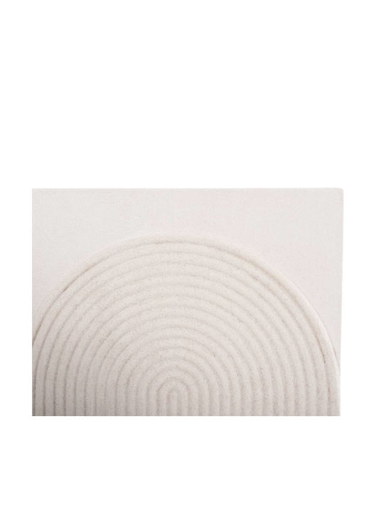 Square Painting Fb94517 MDF Off-White Color 80x4.5 Thickness X80cm