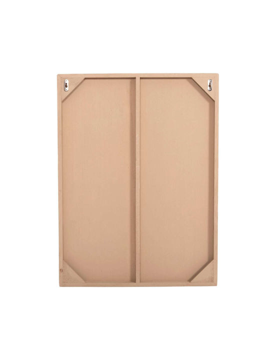 Tablou dreptunghiular Fb94521 MDF culoare bej 60x4 grosime X80cm