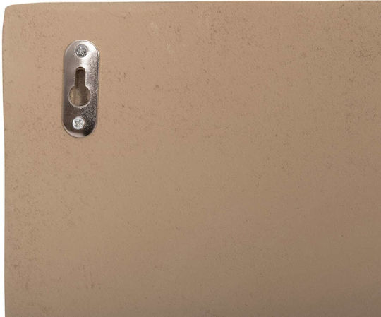 Πινακας Ορθογωνιος Fb94522 Mdf Μπεζ Χρωμα 60x4 Πάχος X80υεκ