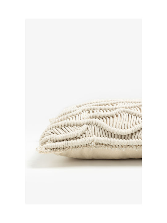 InTheBox InTheBox Sofa Cushion Krisha 100% Cotton Ivory 30x50 cm