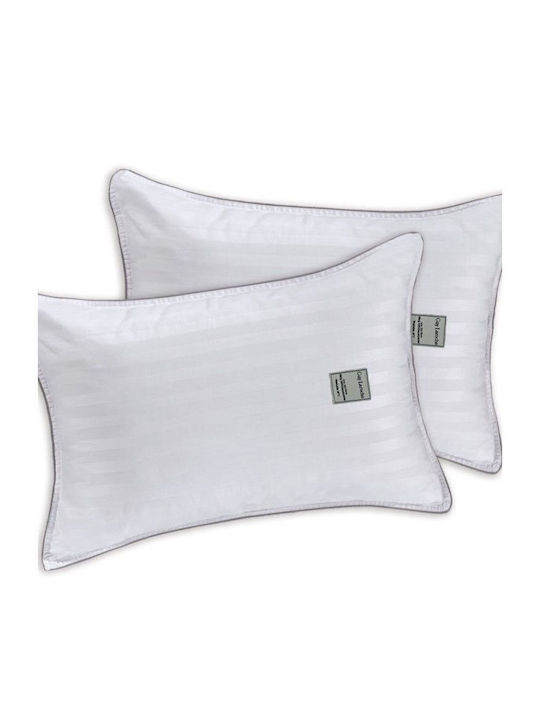 Guy Laroche Firm Bed Pillow Microfiber 50x70cm 2 Pieces