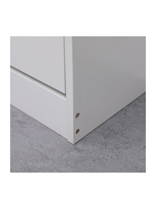 Holz Schuhschrank Cynthia 3d 60x24x118cm