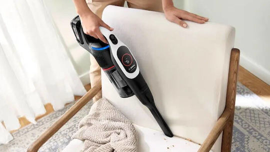 Bosch Unlimited 9 Elektrischer Stielstaubsauger Weiß